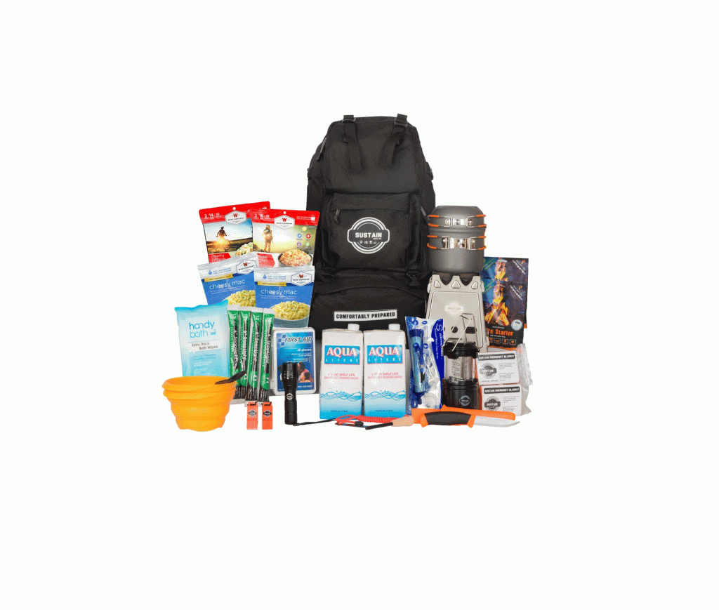 Sustain Supply Co. 9-08400 Premium Emergency Survival Kit